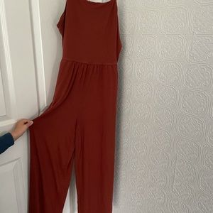 Old Navy Jump Suit size M rust color